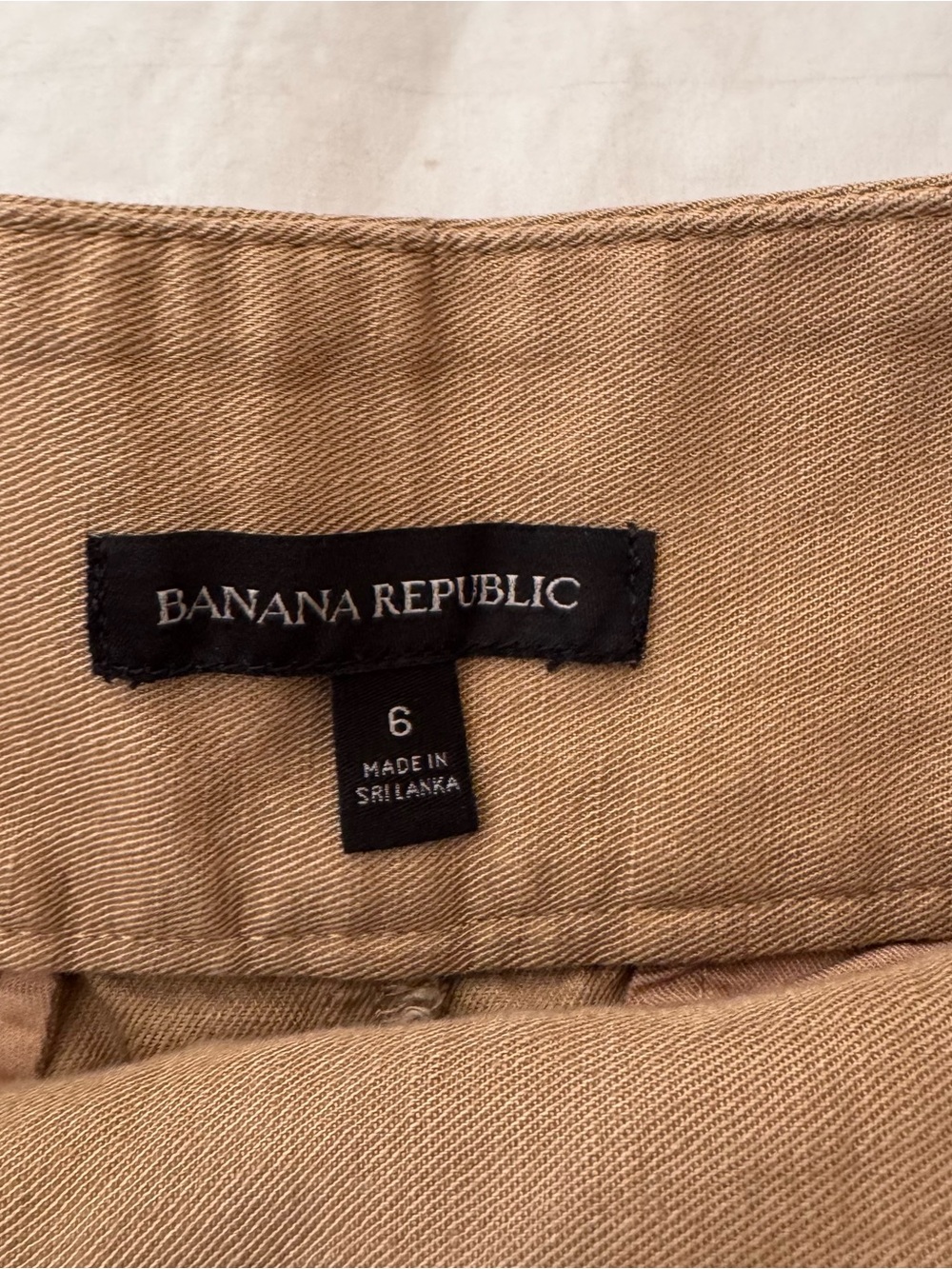 Banana Republic Olive High-Rise Wide-Leg Utility Pants - Picture 5 of 8